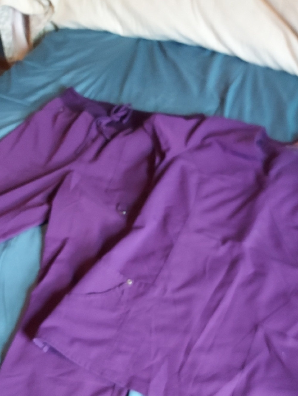 Dickies Purple Women's Scrub Set